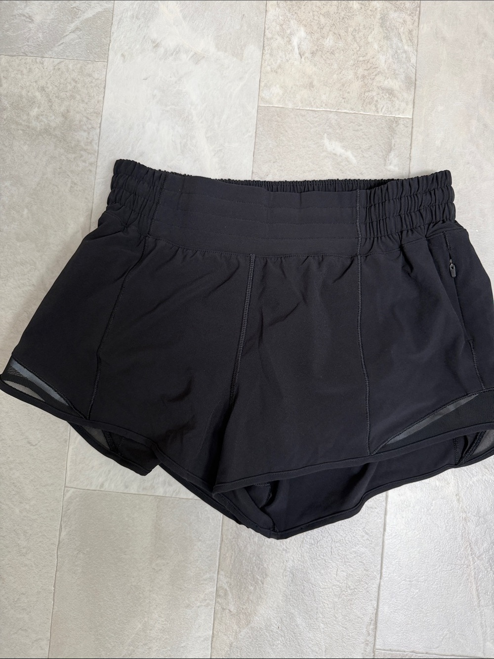 lululemon athletica Black Women's Run/Training Shorts